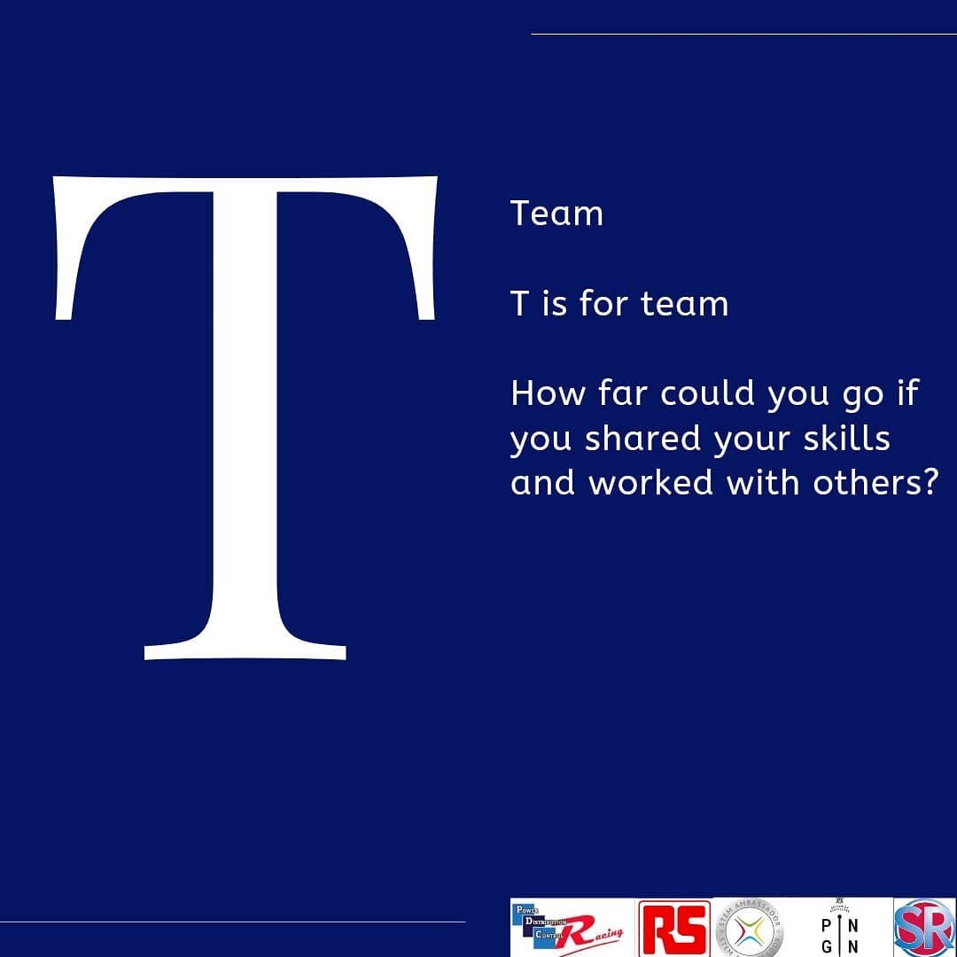 We got where we are by working together.
Everyone brings something to this team and we are proud of all we have achieved.
Individual skills and collective effort make anything possible.  Help each other and see where it takes you 👍🏁🏆 From driver