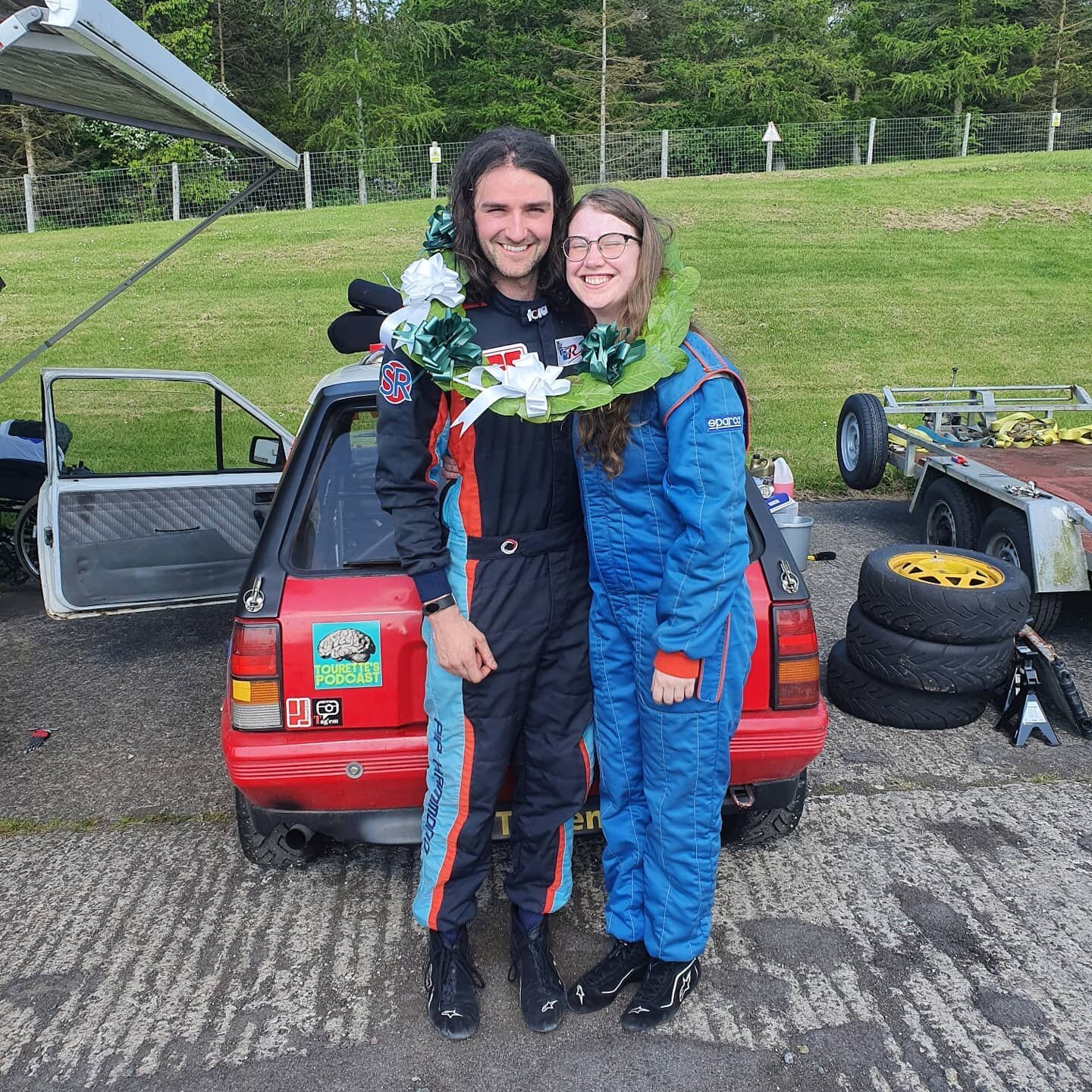 WINNERS 🏆🏆
@esther_quaintmere made a rocket start to this afternoons TEGIWA IMPORTS Roadsports race doing a great job holding 2nd in class until late in her stint.  @racerhammond took over and took the lead with 4 laps to go bringing the car home 
