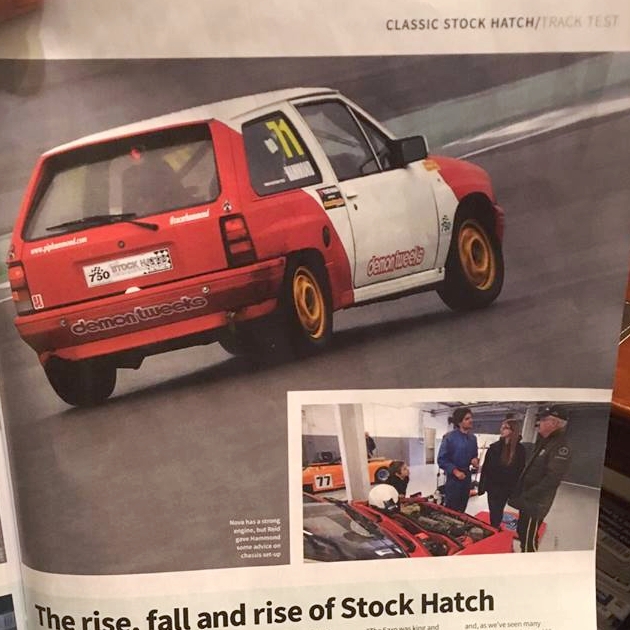 April 6, 2025 -  Autosport picked Pip Hamkonds Nova to be part of 4 tested by Anthony Reid.